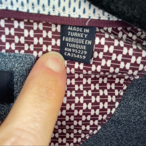 Ted Baker London Men's Long Sleeved Polo size 7 - Picture 6 of 15